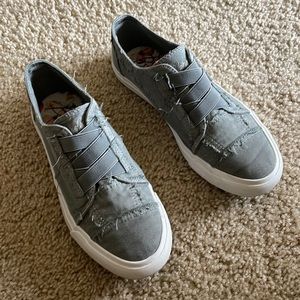 Blowfish shoes gray Women's Marley Slip On Sneaker